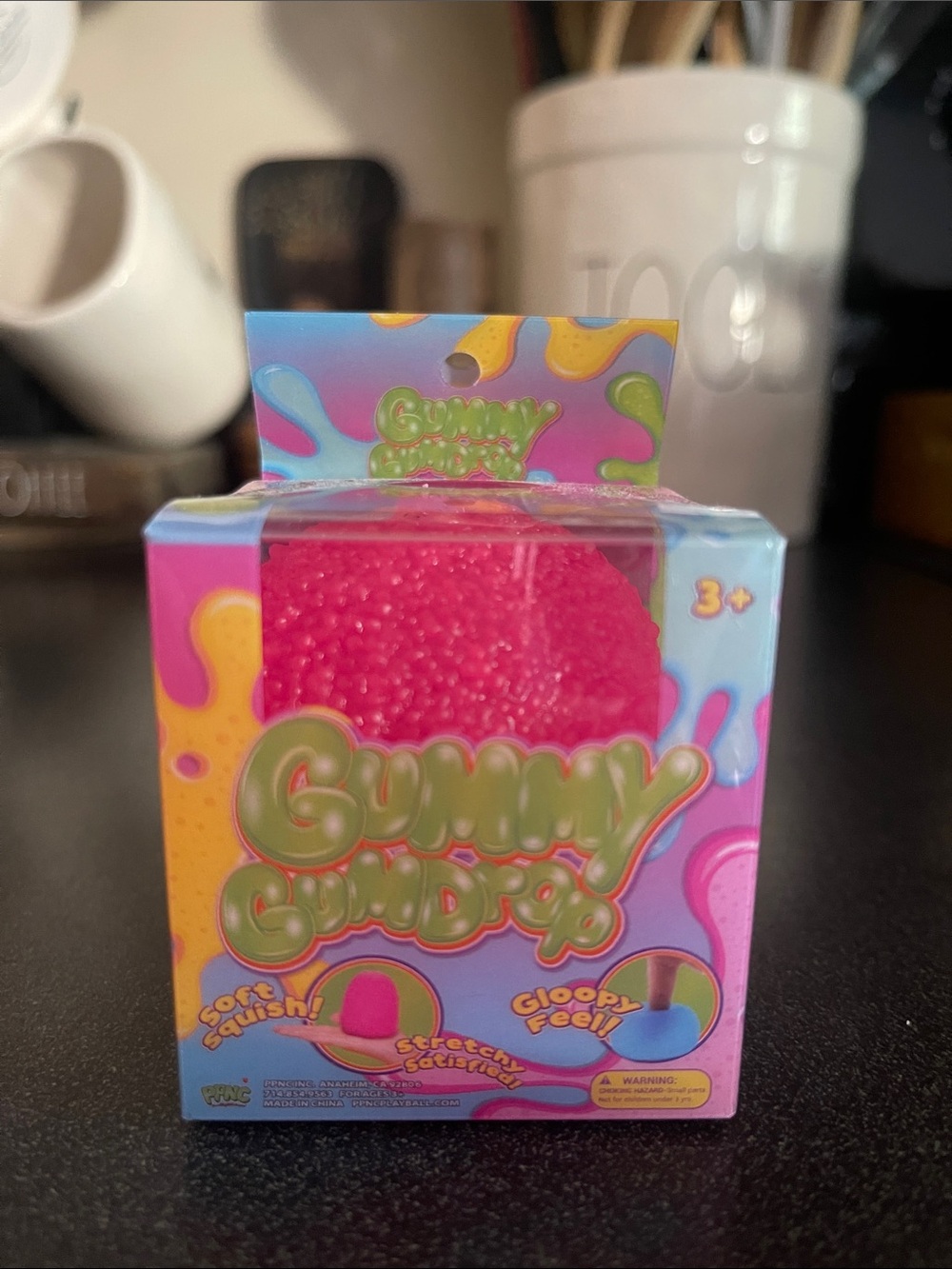 TikTok Viral Pink Soft Squish Sensory Toy Gumdrop-NEW